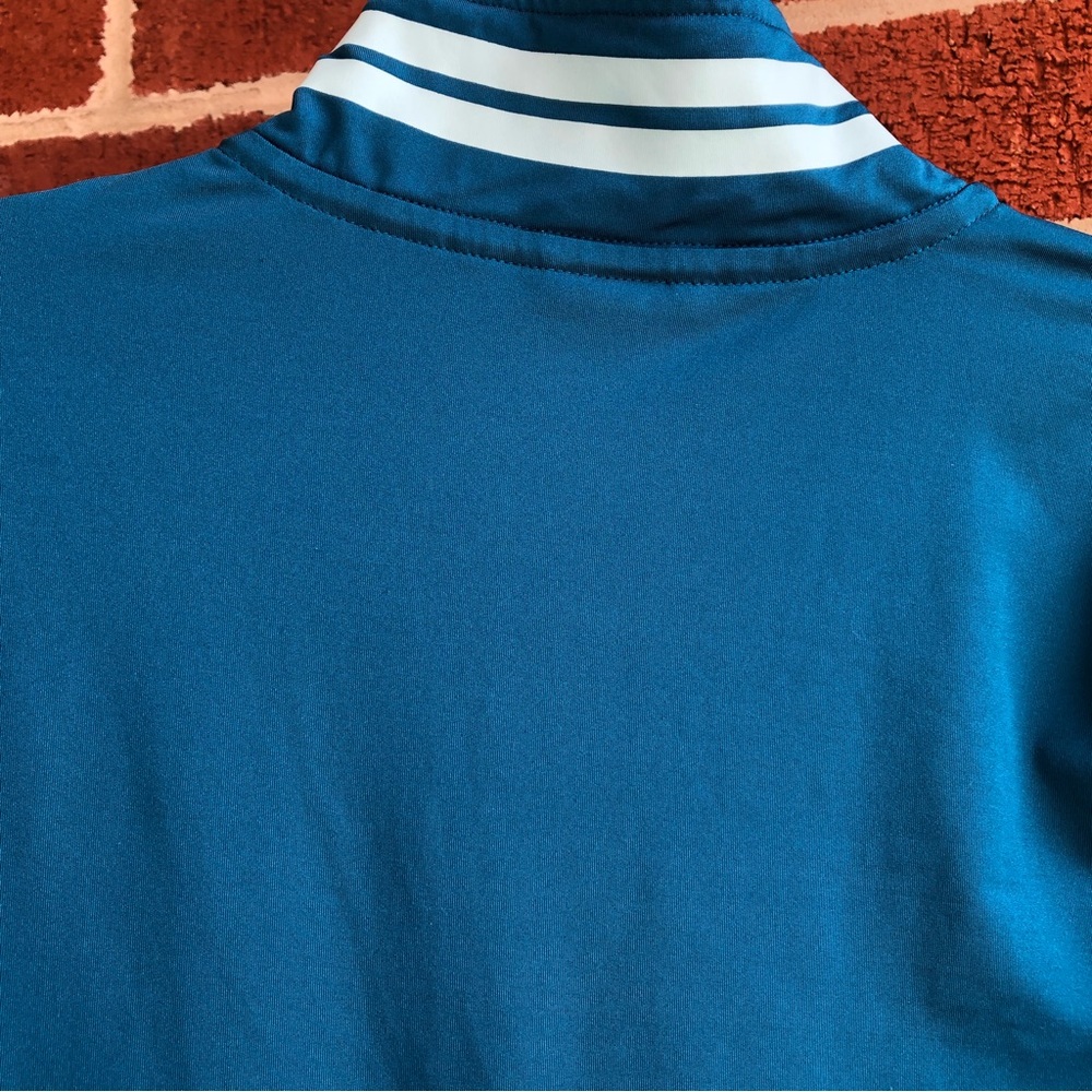 PINK V.S. Long Sleeve Quarter Zip Up Blue Size S —#052 - Picture 4 of 9